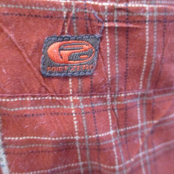 Point Zero Plaid Short Sleeve Shirt – Classic Fit - Picture 6 of 7